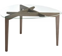 Журнальный стол Мебелик Рилле 443 шимо, прозрачный 5656