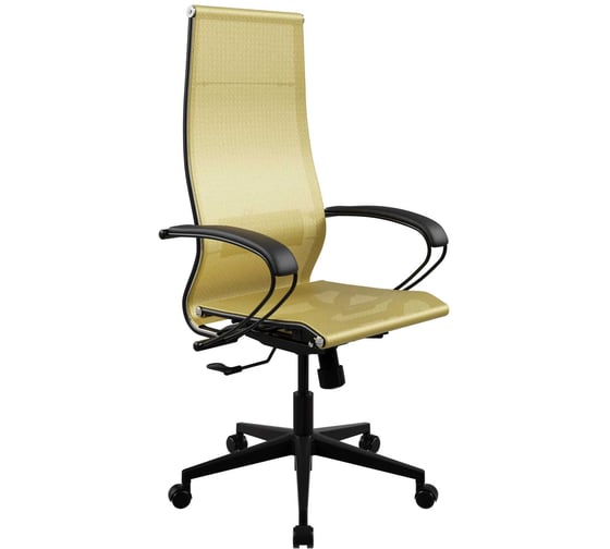 Кресло для персонала МЕТТА ErgoLife Set 7/подл.130/осн.Synchro 002 (Золотой ротанг 21A.12.1.3A3) z21A.12.1.3A3