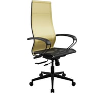 Кресло для персонала МЕТТА ErgoLife Set 7/подл.130/осн.Synchro 102 (Золотой ротанг-Черный 220.12.1.2F3) z509882781