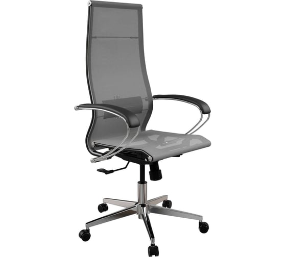 Кресло для персонала МЕТТА ErgoLife Set 7/подл.131/осн.Synchro 004 (Серый 564.16.1.3E3) z564.16.1.3E3