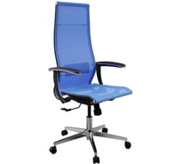 Кресло для персонала МЕТТА ErgoLife Set 7/подл.158/осн.Synchro 004 (Васильковый 21C.4.1.3E3) z21C.4.1.3E3