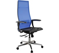 Кресло для персонала МЕТТА ErgoLife Set 7/подл.158/осн.Synchro 104 (Васильковый-Черный 222.4.1.333) z509883030