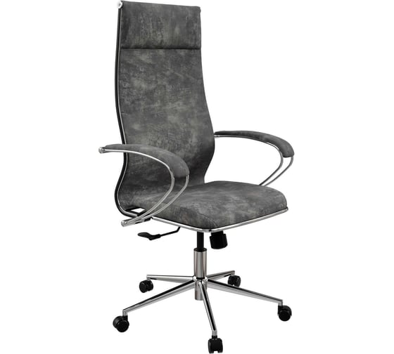 Кресло для персонала МЕТТА ErgoLife Set L42 Bravo/подл.118/осн.Synchro 052 (Темно-серый 1F9.53.1.403) z1F9.53.1.403