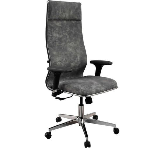 Кресло для персонала МЕТТА ErgoLife Set L42 Bravo/подл.200/осн.Synchro 004 (Темно-серый 1F9.D.1.3E3) z509559164