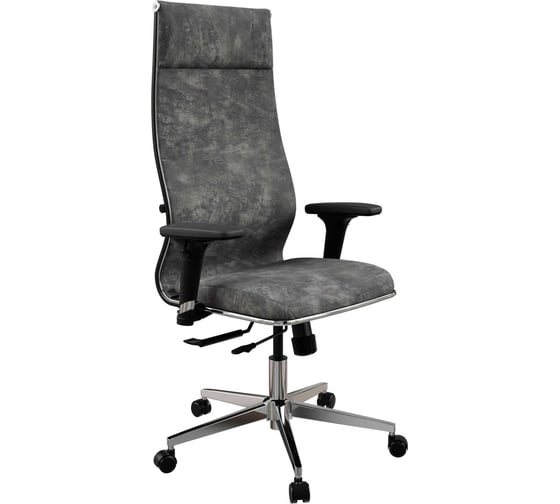 Кресло для персонала МЕТТА ErgoLife Set L42 Bravo/подл.200/осн.Synchro 104 (Темно-серый 1F9.D.1.333) z509762359