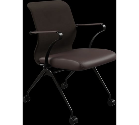 Кресло для персонала МЕТТА Sit 8 M4-9K - X2+Extra /Uh00/Wh12/K15bL(F56.W01) (Темно-коричневый) z105.61.1.682