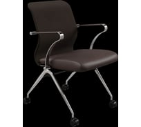 Кресло для персонала МЕТТА Sit 8 M4-9K - X2+Extra /Uh00/Wh12/K15cL(F53.W02) (Темно-коричневый) z105.5D.1.663