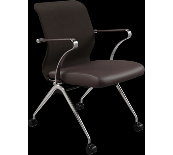 Кресло для персонала МЕТТА Sit 8 M4-9K - X2+Extra /Uh00/Wh12/K15cL(F53.W02) (Темно-коричневый) z105.5D.1.663