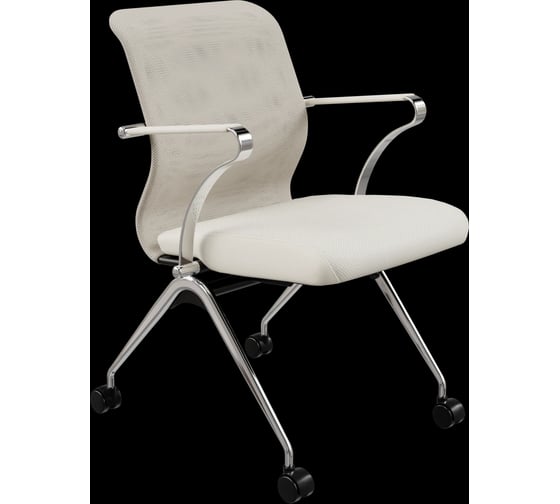 Кресло для персонала МЕТТА Sit 8 M4-9K - X2+Extra /Uh00/Wh12/K15cL(F53.W01) (Молочный) z11B.5D.1.662