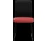 Кресло для персонала МЕТТА Sit 8 M4-9 - X2+Bahama /Uh00/Wh12(F57) (Черный-Красный) z125.1.1.6A5 5