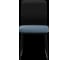 Кресло для персонала МЕТТА Sit 8 M4-9 - X2+Bahama /Uh00/Wh12(F57) (Черный-Синий) z124.1.1.6A5 5