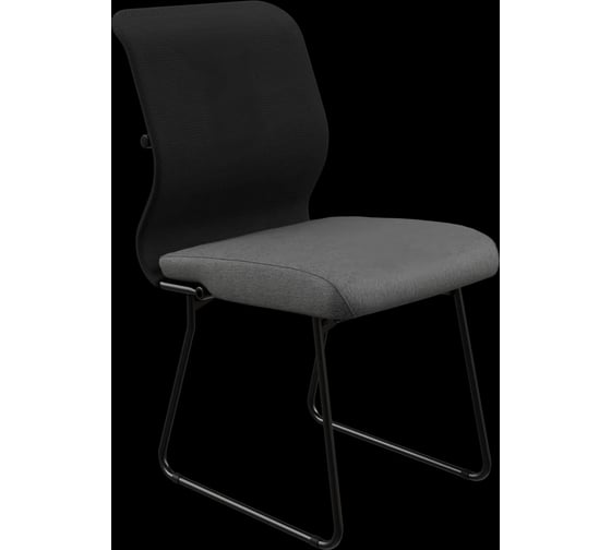 Кресло для персонала МЕТТА Sit 8 M4-9 - X2+Bahama /Uh00/Wh12(F57) (Черный-Тем.серый) z290.1.1.6A5
