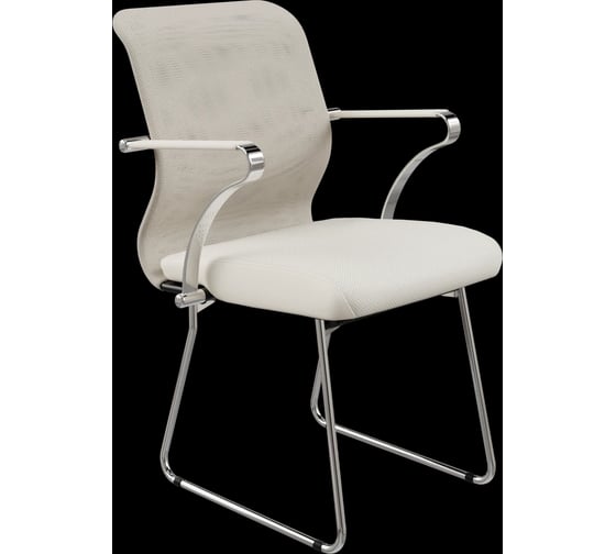 Кресло для персонала МЕТТА Sit 8 M4-9K - X2+Extra /Uh00/Wh12/K15cL(F54) (Молочный) z11B.5D.1.6A4