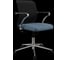 Кресло для персонала МЕТТА Sit 8 M4-9K - X2+Bahama /Uh00/Wh12/K15cF(M09.B23.G18.W01) (Черный-Синий) z124.5C.1.2A2 3