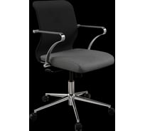Кресло для персонала МЕТТА Sit 8 M4-9K - X2+Bahama /Uh00/Wh12/K15cF(M09.B23.G18.W01) (Черный-Тем.серый) z290.5C.1.2A2