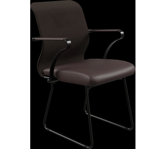 Кресло для персонала МЕТТА Sit 8 M4-9K - X2+Extra /Uh00/Wh12/K15bL(F57) (Темно-коричневый) z105.61.1.6A5