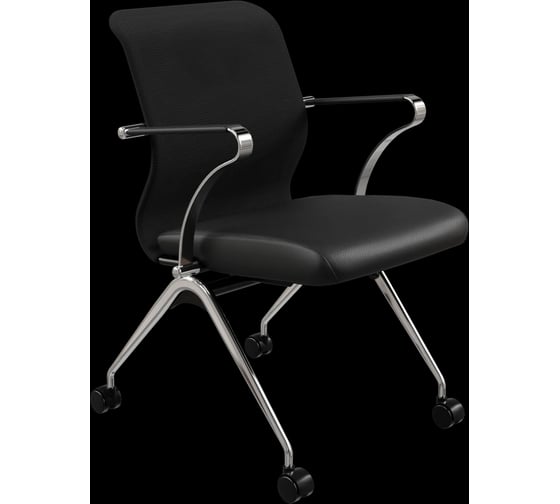 Кресло для персонала МЕТТА Sit 8 M4-9K - X2+Extra /Uh00/Wh12/K15cL(F53.W01) (Черный) z104.5D.1.662