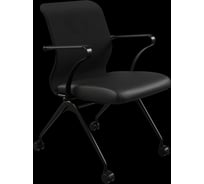 Кресло для персонала МЕТТА Sit 8 M4-9K - X2+Extra /Uh00/Wh12/K15bL(F56.W01) (Черный) z104.61.1.682
