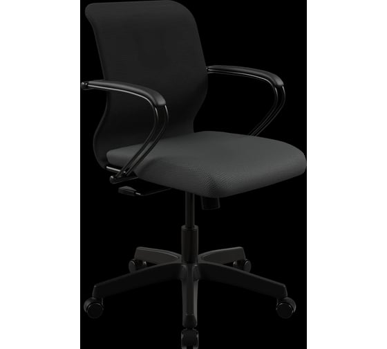 Кресло для персонала МЕТТА Sit 8 M4-8K - X2+UMF(X1) /Uh00/Wh00/K3bL(M09.B02.G15.W01) (Черный) z509271592