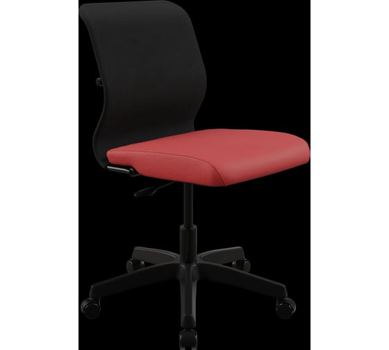 Кресло для персонала МЕТТА Sit 8 M4-9 - X2+Bahama /Uh00/Wh12(M01.B02.G41.W01) (Черный-Красный) z125.1.1.D01