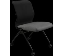 Кресло для персонала МЕТТА Sit 8 M4-9 - X2+Bahama /Uh00/Wh12(F56.W01) (Черный-Тем.серый) z290.1.1.682