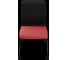 Кресло для персонала МЕТТА Sit 8 M4-9 - X2+Bahama /Uh00/Wh12(F56.W01) (Черный-Красный) z125.1.1.682 6