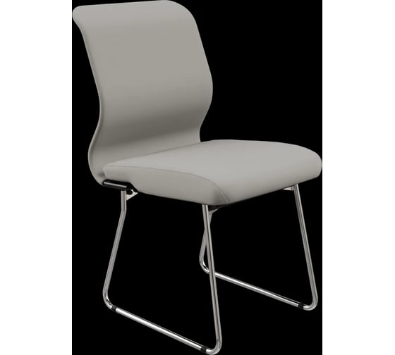 Кресло для персонала МЕТТА Sit 8 Mr4-4 - Vivaldi /Uh00/Wh12(F54) (Серый) z6D8.1.1.6A4