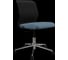 Кресло для персонала МЕТТА Sit 8 M4-9 - X2+Bahama /Uh00/Wh12(M01.B23.G42.W01) (Черный-Синий) z124.1.1.D02 3