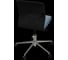 Кресло для персонала МЕТТА Sit 8 M4-9 - X2+Bahama /Uh00/Wh12(M01.B23.G42.W01) (Черный-Синий) z124.1.1.D02 8