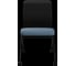 Кресло для персонала МЕТТА Sit 8 M4-9 - X2+Bahama /Uh00/Wh12(F56.W01) (Черный-Синий) z124.1.1.682 5