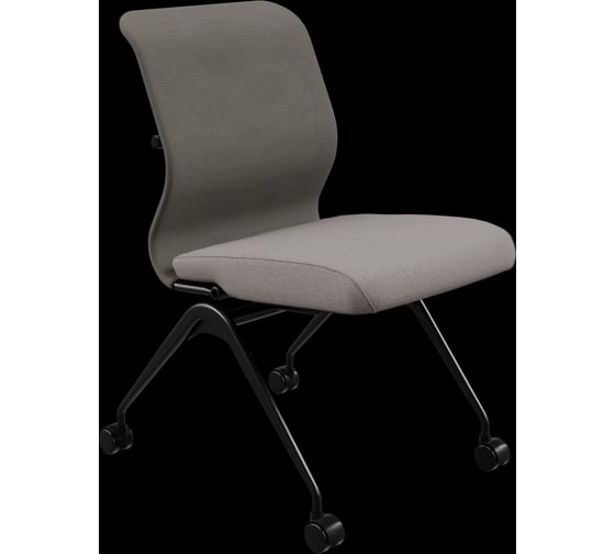 Кресло для персонала МЕТТА Sit 8 M4-9 - X2+Bahama /Uh00/Wh12(F56.W01) (Серый-Песочный) z291.1.1.682