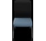 Кресло для персонала МЕТТА Sit 8 M4-9 - X2+Bahama /Uh00/Wh12(F53.W01) (Черный-Синий) z124.1.1.662 6