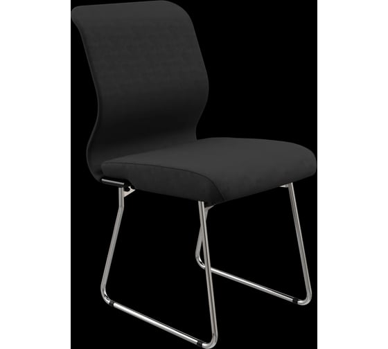Кресло для персонала МЕТТА Sit 8 Mr4-4 - Vivaldi /Uh00/Wh12(F54) (Черный) zEE.1.1.6A4