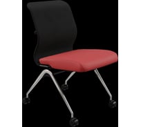 Кресло для персонала МЕТТА Sit 8 M4-9 - X2+Bahama /Uh00/Wh12(F53.W01) (Черный-Красный) z125.1.1.662