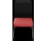 Кресло для персонала МЕТТА Sit 8 M4-9 - X2+Bahama /Uh00/Wh12(F53.W01) (Черный-Красный) z125.1.1.662 6