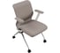 Кресло для персонала МЕТТА Sit 8 Mr4-4T - Vivaldi /Uh00/Wh12/T4mV-c(F53.W02) (Темно-бежевый) z6D9.4D.1.663 2