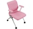 Кресло для персонала МЕТТА Sit 8 Mr4-4T - Vivaldi /Uh00/Wh12/T4mV-c(F53.W02) (Розовый) z6D7.4D.1.663 2