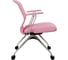 Кресло для персонала МЕТТА Sit 8 Mr4-4T - Vivaldi /Uh00/Wh12/T4mV-c(F53.W02) (Розовый) z6D7.4D.1.663 5