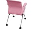 Кресло для персонала МЕТТА Sit 8 Mr4-4T - Vivaldi /Uh00/Wh12/T4mV-c(F53.W02) (Розовый) z6D7.4D.1.663 6