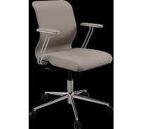 Кресло для персонала МЕТТА Sit 8 Mr4-4T - Vivaldi /Uh00/Wh12/T4mV-c(M09.B23.G18.W01) (Темно-бежевый) z6D9.4D.1.2A2