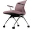 Кресло для персонала МЕТТА Sit 8 Mr4-4T - Vivaldi /Uh00/Wh12/T4mV-c(F54) (Темно-розовый) zF2.4D.1.6A4 9