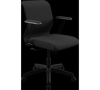 Кресло для персонала МЕТТА Sit 8 Mr4-4T - Vivaldi /Uh00/Wh12/T4mV-b(M09.B02.G15.W01) (Черный) zEE.47.1.222