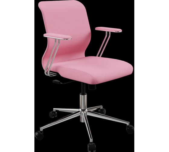 Кресло для персонала МЕТТА Sit 8 Mr4-4T - Vivaldi /Uh00/Wh12/T4mV-c(M09.B23.G18.W01) (Розовый) z6D7.4D.1.2A2