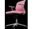 Кресло для персонала МЕТТА Sit 8 Mr4-4T - Vivaldi /Uh00/Wh12/T4mV-c(M09.B23.G18.W01) (Розовый) z6D7.4D.1.2A2 11