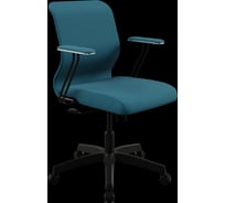 Кресло для персонала МЕТТА Sit 8 Mr4-4T - Vivaldi /Uh00/Wh12/T4mV-b(M09.B02.G15.W01) (Светло-синий) zF7.47.1.222