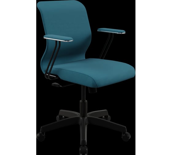 Кресло для персонала МЕТТА Sit 8 Mr4-4T - Vivaldi /Uh00/Wh12/T4mV-b(M09.B02.G15.W01) (Светло-синий) zF7.47.1.222