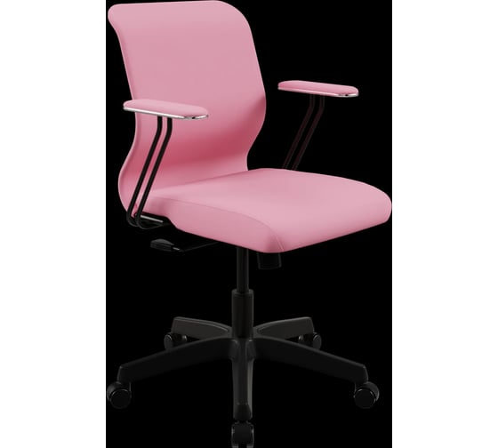 Кресло для персонала МЕТТА Sit 8 Mr4-4T - Vivaldi /Uh00/Wh12/T4mV-b(M09.B02.G15.W01) (Розовый) z6D7.47.1.222