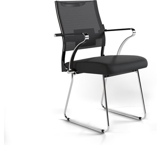 Кресло для персонала МЕТТА Sit Air 24/7 M4-281K - Italy+UMF(X1) /Km00/Wh00/K15cL(F54) (Черный) z697.5D.1.6A4