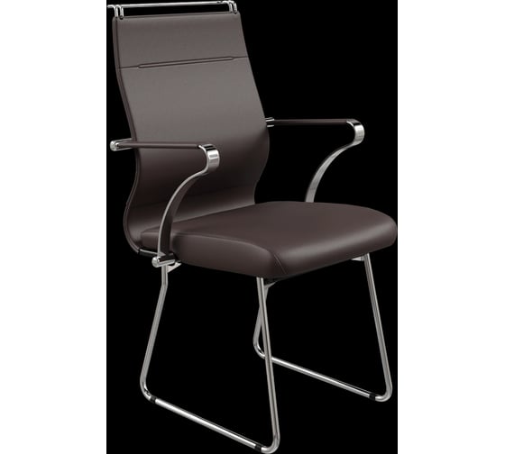 Кресло для персонала МЕТТА Sit Well M3-167K - Extra /Ach46/Wh12/K15cL(F54) (Темно-коричневый) z328.5D.1.6A4
