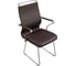 Кресло для персонала МЕТТА Sit Well M3-167K - Extra /Ach46/Wh12/K15cL(F54) (Темно-коричневый) z328.5D.1.6A4 2